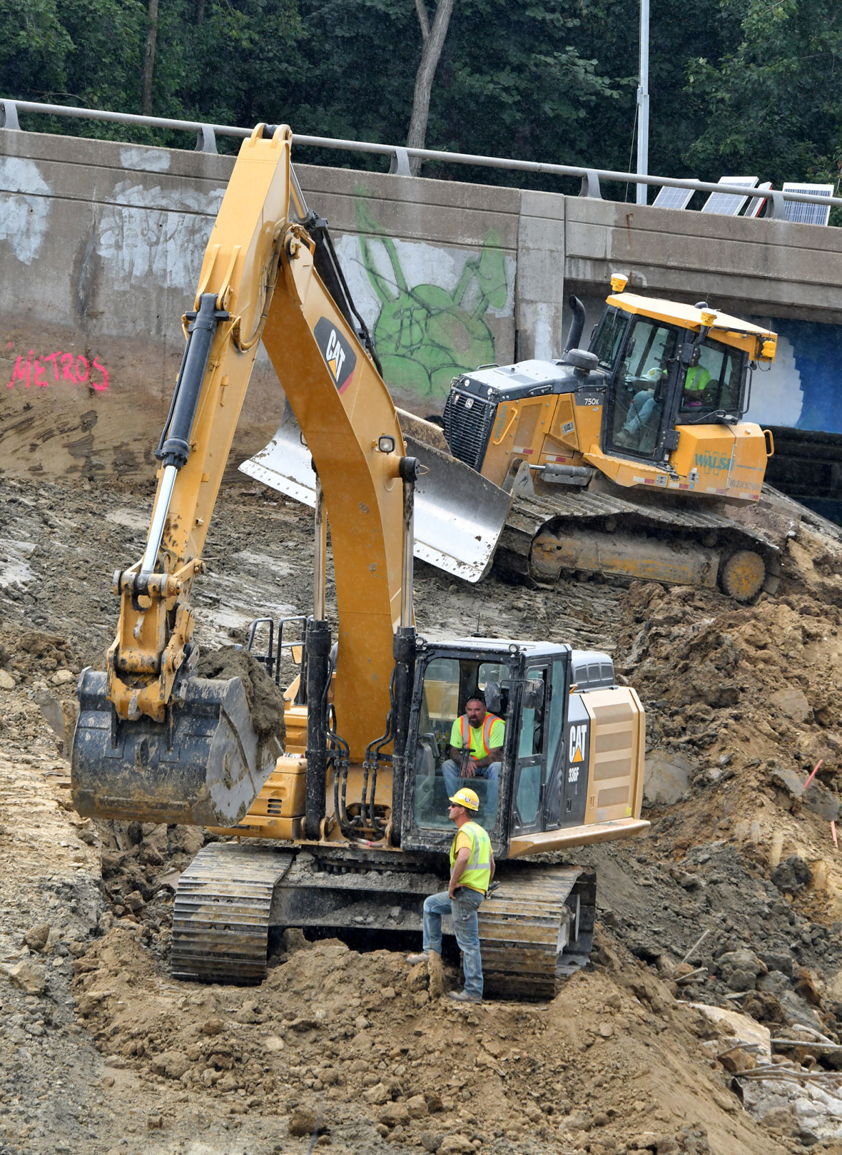 Interstate 74 Bridge Construction Update.